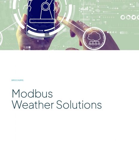 Modbus időjárási megoldások, Személyre szabott időjárási állomás
